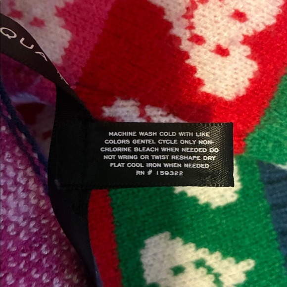 Kerri Rosenthal x Aqua Rainbow Heart Grandpa Button-Down Cardigan - Picture 9 of 12